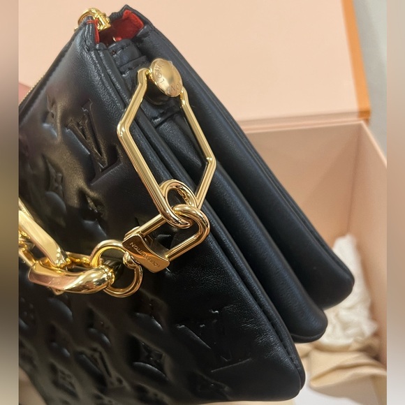 Louis Vuitton Coussin BB Embossed Bag with Gold Chain - Picture 7 of 12